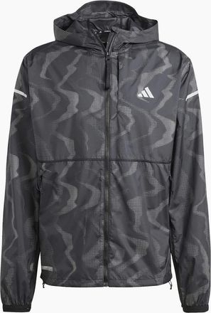 adidas Mens Mens Ult Prem Jacket Running Jacket - Black - Size: 44/Regular