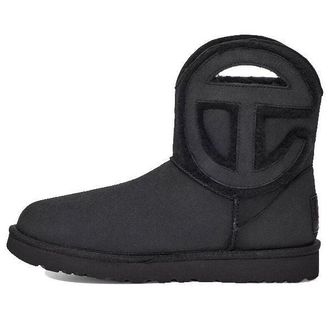 UGG Telfar x UGG Logo Mini Cozy Soft Unisex Black 1122991-BLK