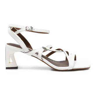 Sergio Moretti Schoenen, Dames, Wit, 40 EU, Chique Pumps met Open Neus