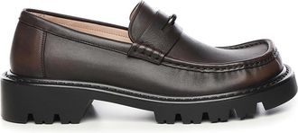 Loewe Sierra Calfskin Loafers