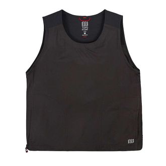 Topo Designs Womens Tech Tank - Black