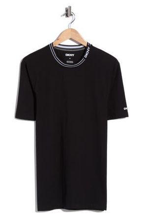 DKNY Primo Logo Crew T-Shirt in Black at Nordstrom Rack, Size X-Large
