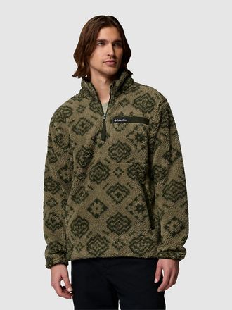 Columbia Rugged Ridge High Pile Half-Zip Forro Polar verde