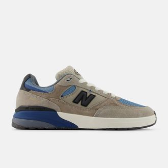 New Balance Mens Numeric Andrew Reynolds 933 Sneakers In Mushroom/still Water