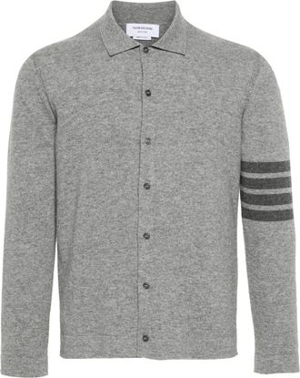 Thom Browne 4-Bar Cashmere Cardigan - Mens - Cashmere