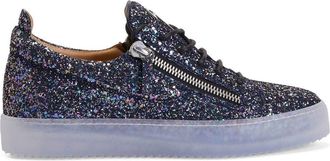 Giuseppe Zanotti Gail Glitter sneakers - women - Cotton - 36 - Black