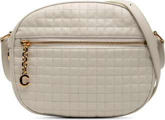 Celine Tweedehands Geverfde Kalfskin C Charm Crossbody