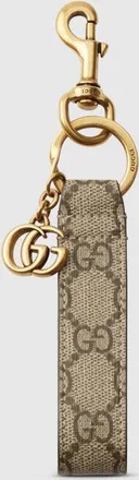 Gucci Ophidia GG Supreme Canvas Keychain