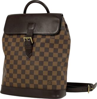 Louis Vuitton Brown Damier Canvas Backpack (Pre-Owned)