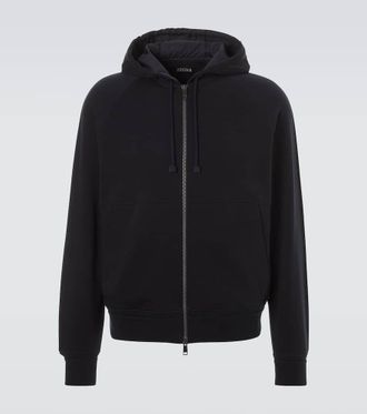 Ermenegildo Zegna Cotton-blend hoodie