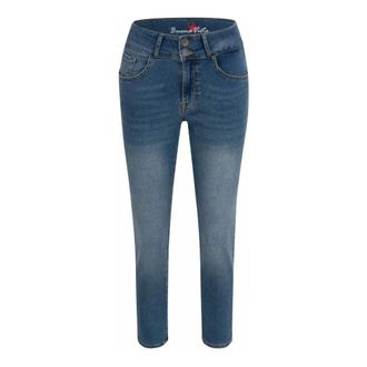 Buena Vista Dames, Jeans, Blauw, Maat: 2XS