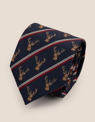 Oswin Hyde Mens Antler Navy