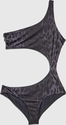 Gucci Printed Stretch Jersey Swimsuit, Black, Ready-to-wear