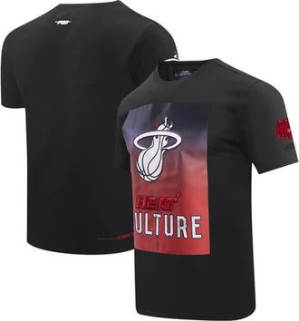 Pro Standard Mens Pro Standard Black Miami Heat 2023 City Edition T-Shirt at Nordstrom, Size Large