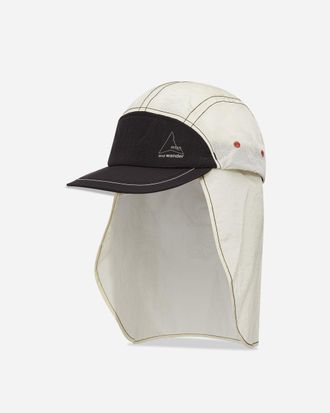 Roa And wander Ripstop Wind Cap Off White