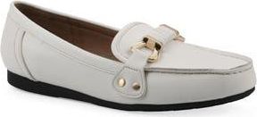 White Mountain Wayside Bit Loafer in White/smooth at Nordstrom Rack, Size 6.5