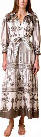 Cleobella Tavia Ankle Dress In Sable