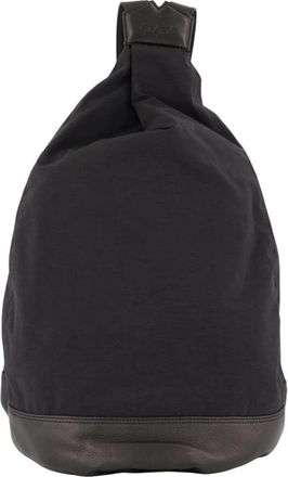 Yohji Yamamoto Hakama Tuck Rugzak - unisex - Rugzakken - Zwart - M - Tassen