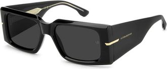 Victoria Beckham 7008/S 807(Ir) Zonnebril - Dames - Zonnebrillen - Zwart - 55 MM - Accessoires