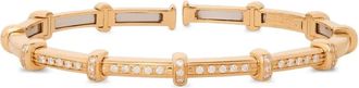 Sidney Garber 18kt geelgouden Spring armband met diamant