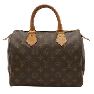 Louis Vuitton Pre-owned Handbags, female, Brown, Size: ONE SIZE Pre-owned Monogram Speedy 25 Handbag