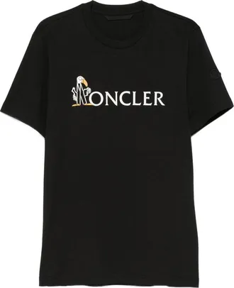 Moncler Logo-print Crew-neck T-shirt