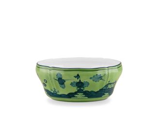Ginori 1735 Italian Orient Malachite A.doccia Oval Salad Bowl cm 25