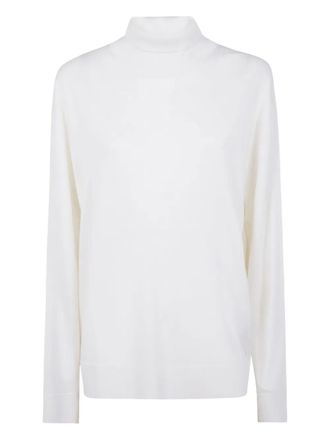 Laneus high-neck merino jumper - men - Merino - 50 - White