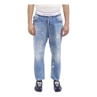 Dsquared2 Slim-fit Jeans, male, Blue, Size: XS Pantalone in Denim Slim Twist