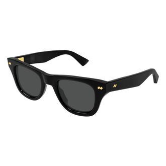 Bottega Veneta Bv1486S Zonnebril - Heren - Accessoires - Zwart - Maat: 48 MM