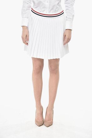 Thom Browne Pleated Knit Mini Skirt size 46