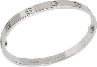 Cartier Bracciale Love in oro bianco 18 carati - Argento