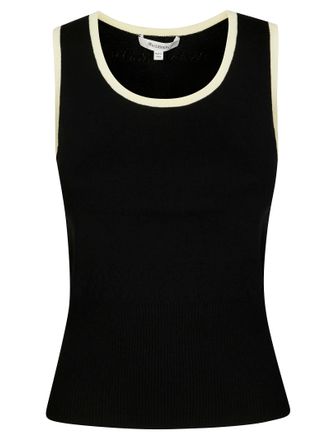 J.W.Anderson Ribbed Fitted Vest with Contrast Trim