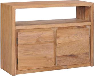 vidaXL Aparador De Madera Maciza De Teca 80x30x60 Cm Vidaxl