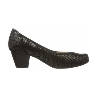 Caprice Flotter Pumps - Dames - Schoenen - Zwart - Maat: 37 1/2 EU Leer