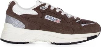 Autry Lage schoenen - Dames - Sneakers - Bruin - 40 EU - Nylon - Schoenen
