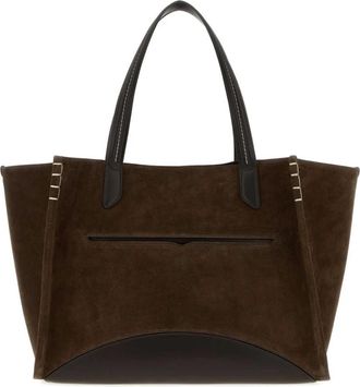 J.W.Anderson Loafer Shopper - Dames - Shoppers - Bruin - ONE Size - Leer - Tassen