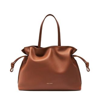 Esin Akan 2-in-1 Emma Leather Tote Bag in Nutshell at Nordstrom