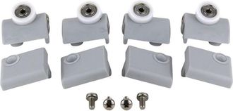 OEM Kit Ruleta Articul&eacute;e Pour Porte Coulissante De Cabine De Douche Samo New Cee Ric1079 Gris