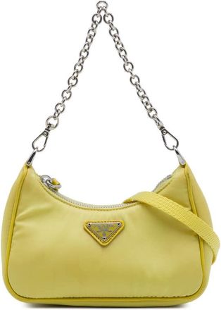 Prada Pre-owned Prada Mini Tessuto Re Edition 2005 Satchel Ladies E2OALCZ33SXOB17M