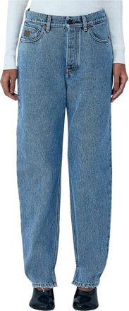 Chlo&eacute; High-rise Tapered Jeans - Dames - Loose Fit Jeans - Blauw - W26 - Katoen - Jeans