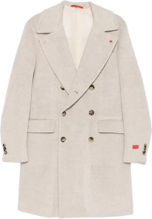 Isaia Double-breasted Coat