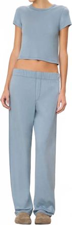 &Eacute;terne Relaxed Fit Lounge Pant In Slate