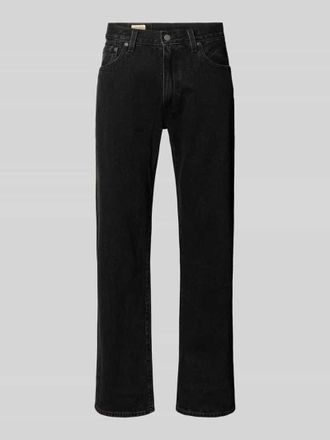 Levi's Straight Leg Jeans aus reiner Baumwolle Modell 555 in Jeansblau, Gr&ouml;&szlig;e 30/32