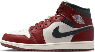 Nike Air Jordan 1 Mid Mens Trainers DQ8426 (Sail/Redstone/Midnight Green 105) UK 10.5 (EU 45.5)