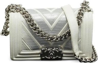 Chanel Borsa a spalla Boy Channel 2016-2017 - Bianco