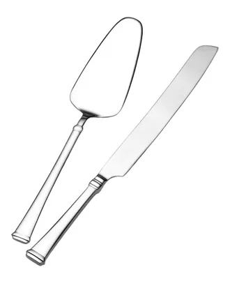 Mikasa Stanton 2Pc 18/10 Stainless Steel Cake Set