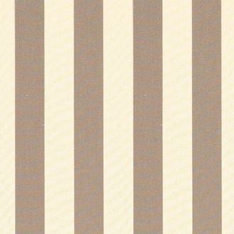 Ballard Designs Canopy Stripe Taupe/Sand Sunbrella Performance Fabric by the Yard - Ballard Designs