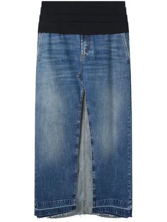 Stella McCartney Gonna denim - Blu