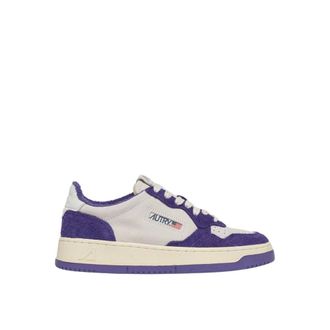 Autry Sneakers, female, Purple, Size: 7 US Vintage Style Low Top Sneakers